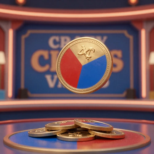 Crazy Coin Flip Game Show von Evolution mit M&uuml;nzwurf und Slot-Hybrid